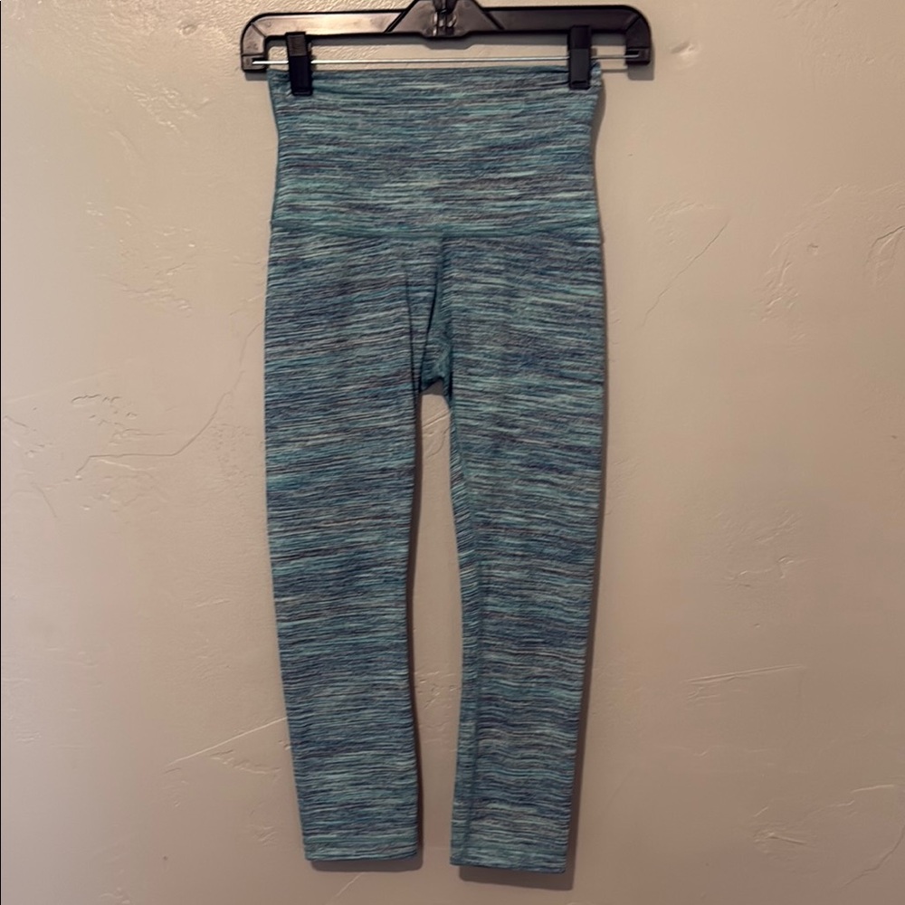Lululemon Athletica Aqua and gray Blend Leggings Woman 2